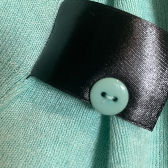 Nic + Zoe mint green wraparound cardigan - Picture 7 of 10